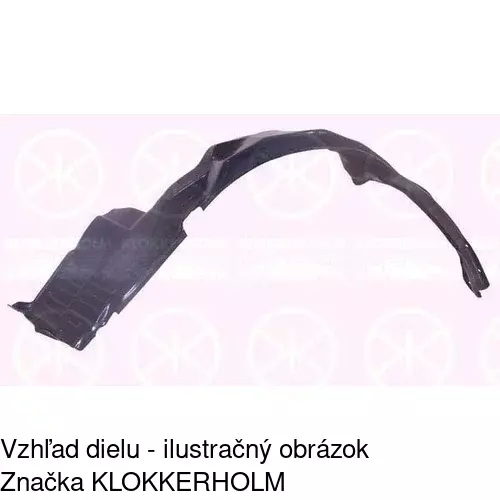 Podblatník (plast) 9041FL1T /POLCAR/