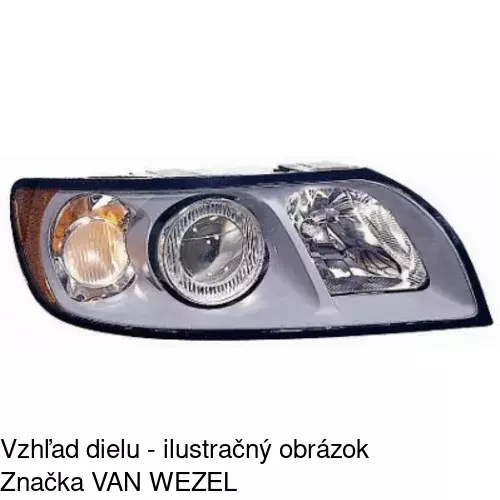 Hlavný reflektor 9042103E /POLCAR/ - obr. 3