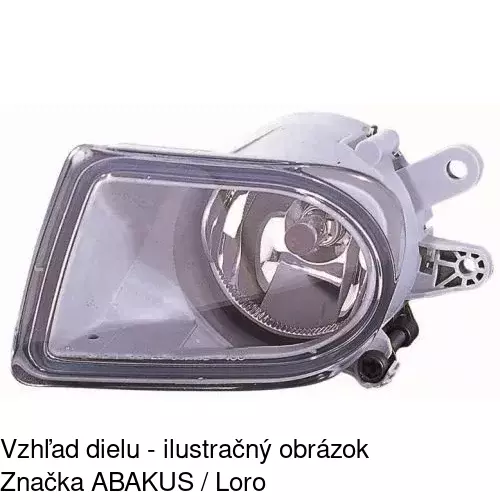 Hmlové svetlo - predné 9042301E /POLCAR/ - obr. 5