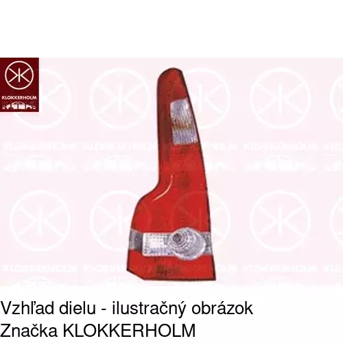Zadné svetlo POLCAR 9042881S