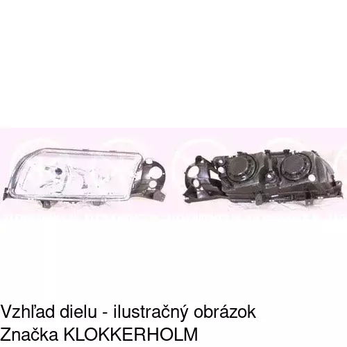 Hlavný reflektor 9080101E /POLCAR/ - obr. 5