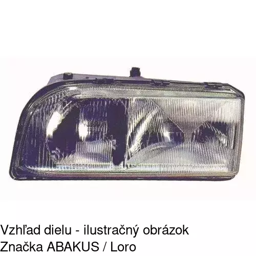 Hlavný reflektor POLCAR 9085090E