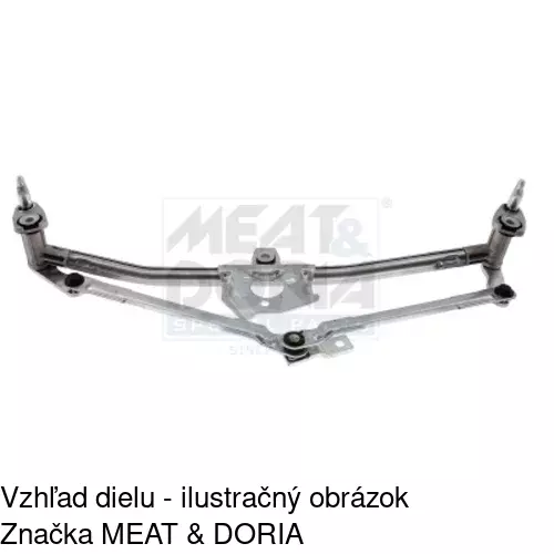 Náhon stieračov bez motora 9501MWP1 /POLCAR/ - obr. 3