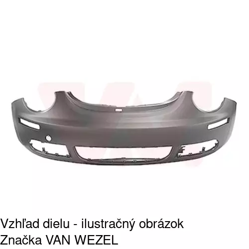Predný nárazník 950207 /POLCAR/ - obr. 1