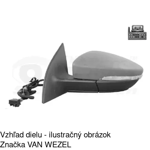 Vonkajšie zrkadlo 9511514M /POLCAR/ - obr. 2