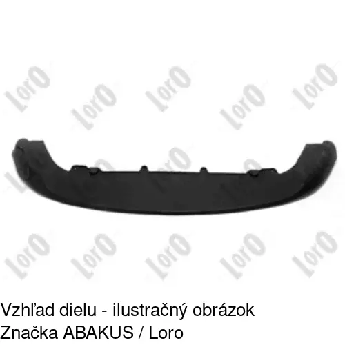 Spojler predného nárazníka 951325 /POLCAR/ - obr. 2