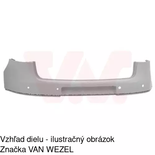 Zadný nárazník 9513961J /POLCAR/ - obr. 1