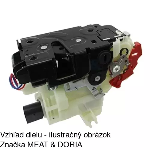 Vnútorná zámka dverí 9514ZC-3 /POLCAR/ - obr. 2