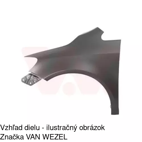 Predný blatník 951501-J /POLCAR/ - obr. 2