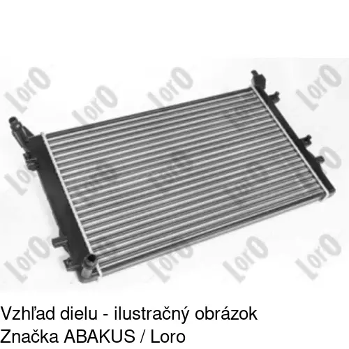 Chladiče vody 951508-1 /POLCAR/ - obr. 2