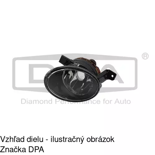 Hmlové svetlo - predné 951829-H /POLCAR/ - obr. 5