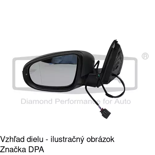Rám vonkajšieho zrkadla 951854PE /POLCAR/ - obr. 1