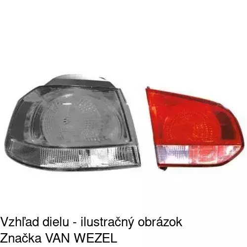 Zadné svetlo 9518871V /POLCAR/ - obr. 3