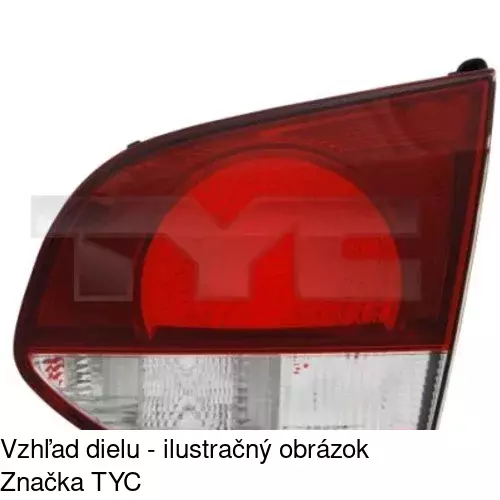 Zadné svetlo 9518885E /POLCAR/