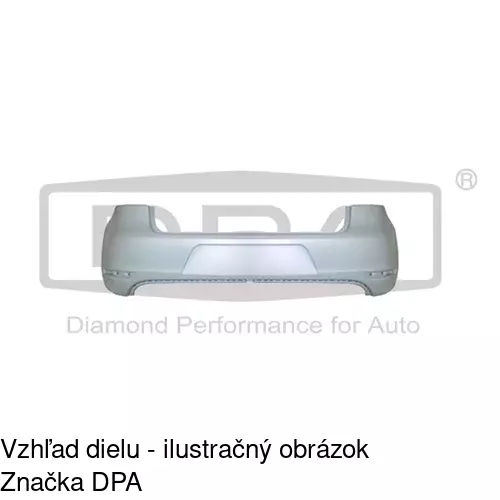 Zadný nárazník POLCAR 95189615