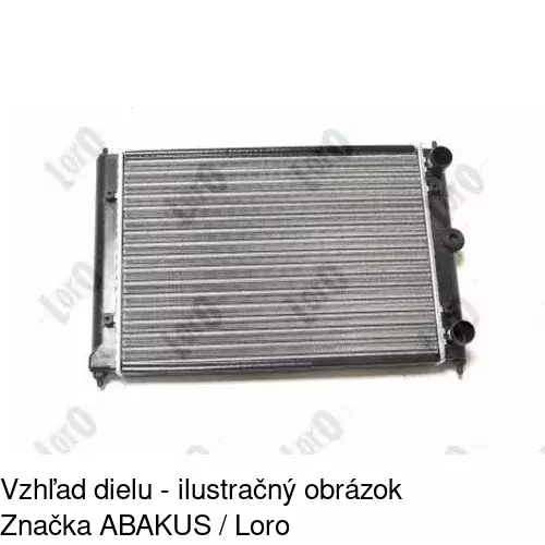 Chladiče vody 952308-1 /POLCAR/ - obr. 2