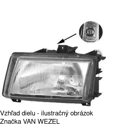 Hlavný reflektor 9524094E /POLCAR/ - obr. 4