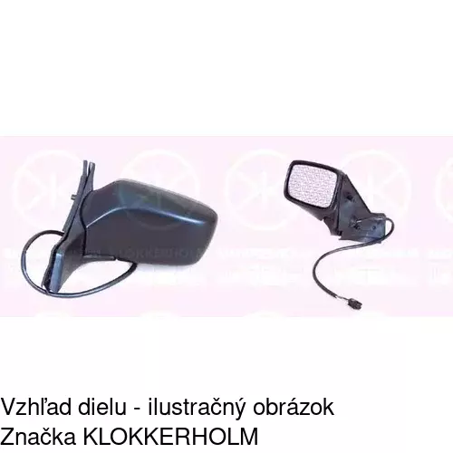 Vonkajšie zrkadlo 9524514E /POLCAR/ - obr. 4