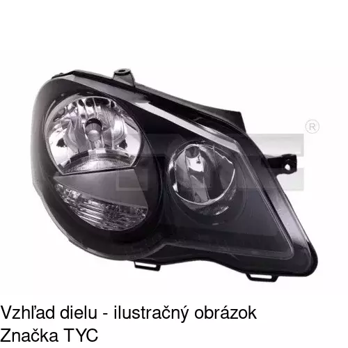 Hlavný reflektor POLCAR 9527091E