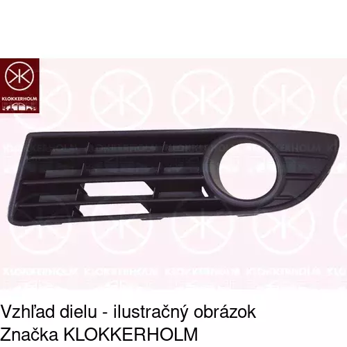 Kryt v nárazníku 952727-3 /POLCAR/