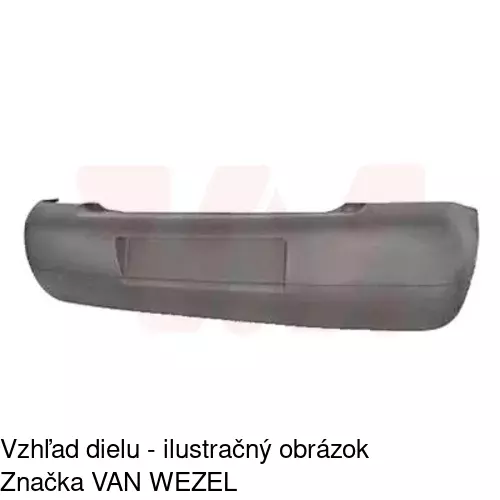 Zadný nárazník 952896 /POLCAR/ - obr. 1