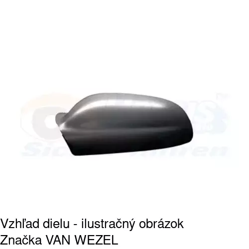 Rám vonkajšieho zrkadla 953054TM /POLCAR/ - obr. 4