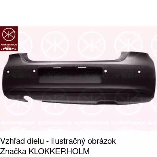 Zadný nárazník POLCAR 953396-4