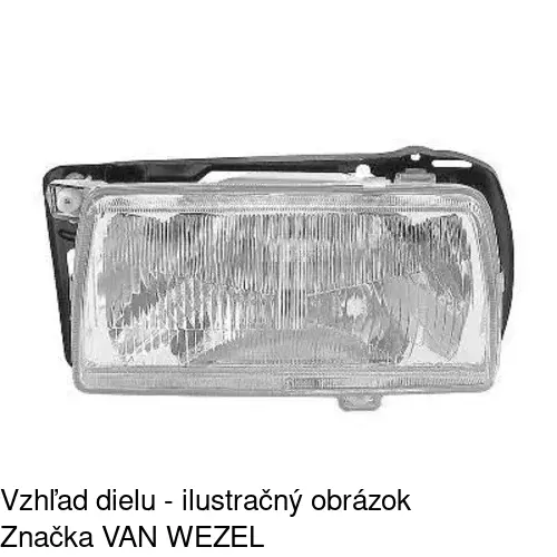 Hlavný reflektor 9536091E /POLCAR/ - obr. 5