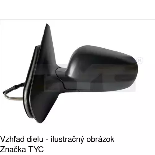 Rám vonkajšieho zrkadla 954154TE /POLCAR/ - obr. 1
