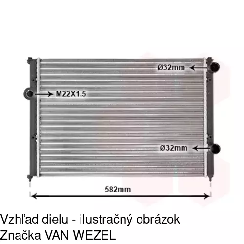 Chladiče vody 954708-1 /POLCAR/ - obr. 4