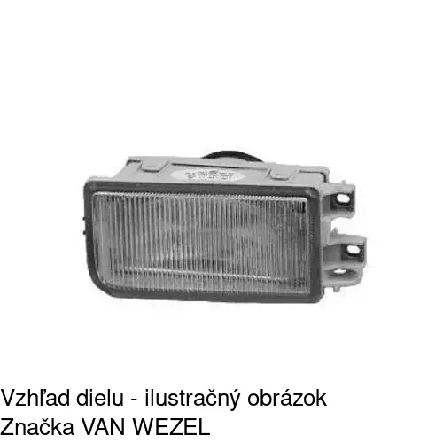 Hmlové svetlo - predné 9547290E /POLCAR/ - obr. 4