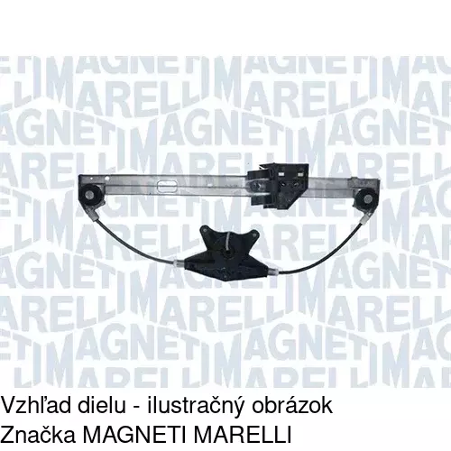 Mechanizmus sťahovania okna elektrický bez motora 9548PSG3 /POLCAR/ - obr. 1