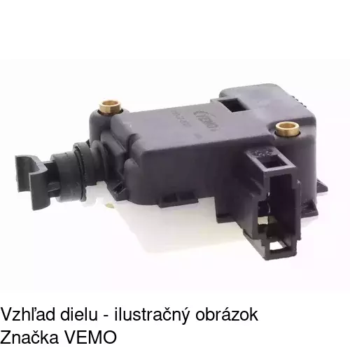 Motorček zámku 9548ZS-1 /POLCAR/ - obr. 3