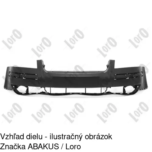 Predný nárazník 954907-J /POLCAR/ - obr. 2