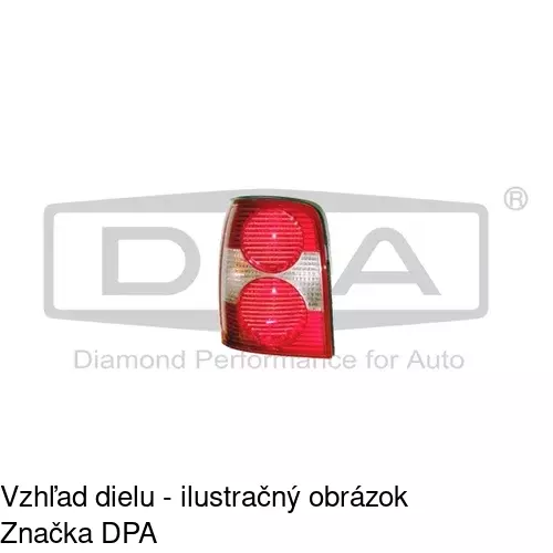 Zadné svetlo 9549871V /POLCAR/ - obr. 2