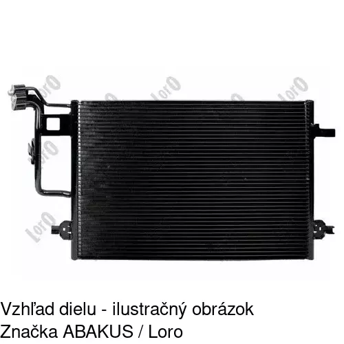 Chladiče klimatizácie 9549K8C1 /POLCAR/ - obr. 4