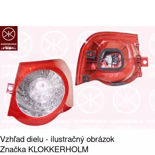 Zadné svetlo 9555882E /POLCAR/ - obr. 2