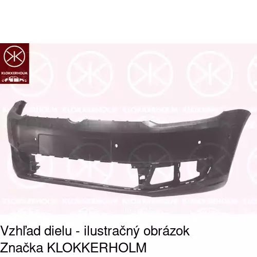 Predný nárazník POLCAR 9563075J
