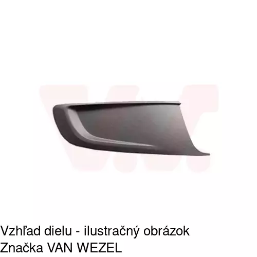 Kryt v nárazníku POLCAR 956327-2