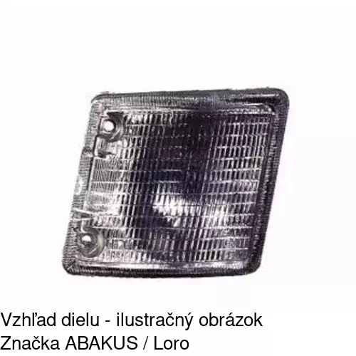 Predná smerovka 956520 /POLCAR/ - obr. 1