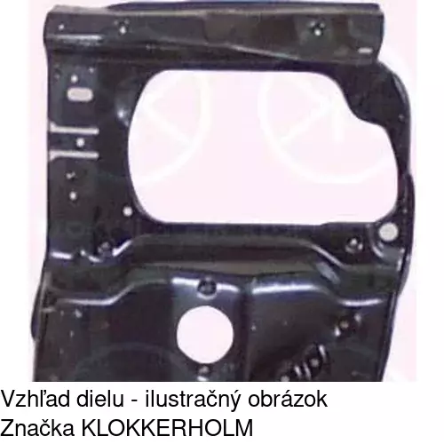 Držiak predného pásu POLCAR 956604-6
