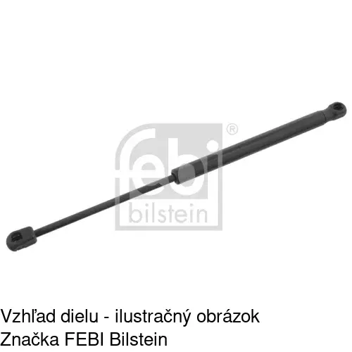 Plynová pružina 9568AB2 /POLCAR/ - obr. 1