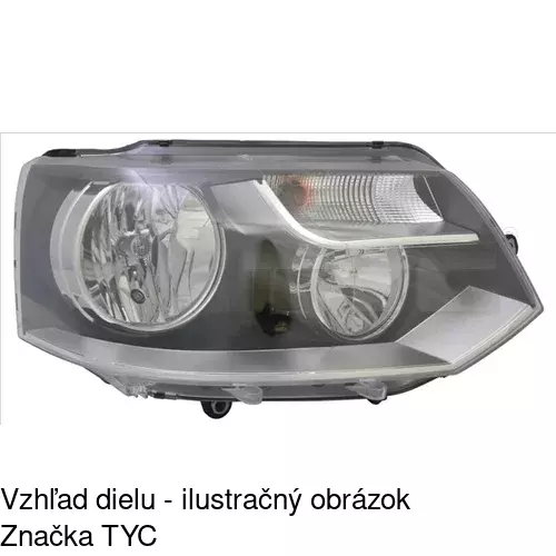 Hlavný reflektor POLCAR 956909-E