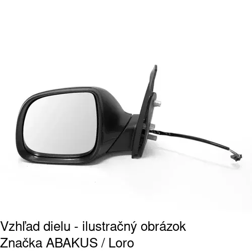 Vonkajšie zrkadlo 9569518M /POLCAR/ - obr. 5