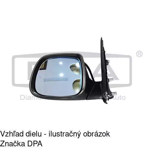Rám vonkajšieho zrkadla 956954TE /POLCAR/ - obr. 5