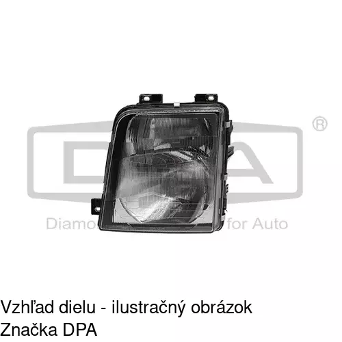 Hlavný reflektor 957110-E /POLCAR/ - obr. 3