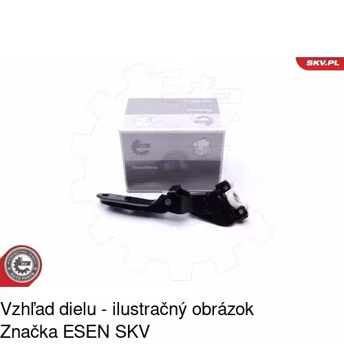 Vozík - kolieska pant posuvných dverí 9575Z-71 /POLCAR/ - obr. 2