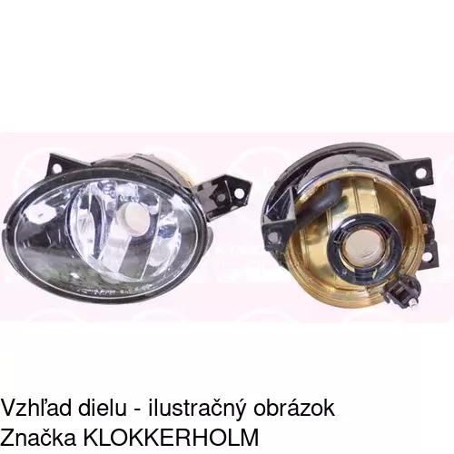 Hmlové svetlo - predné 957930-E /POLCAR/ - obr. 1