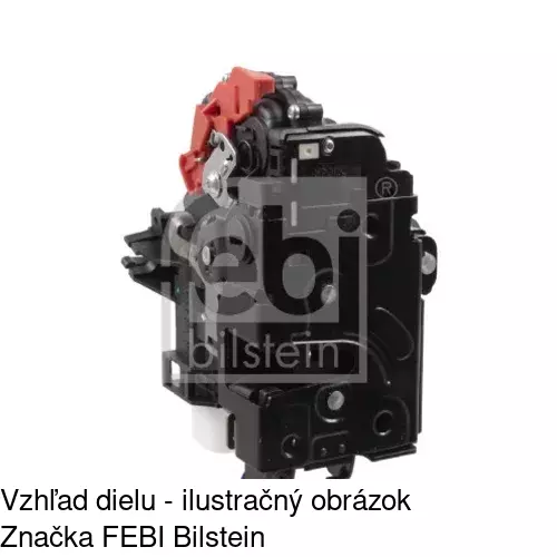 Vnútorná zámka dverí 9580ZC-4 /POLCAR/ - obr. 2