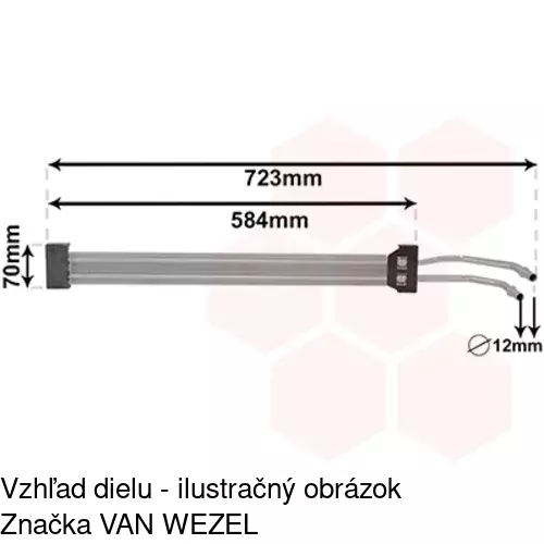 Chladiče oleja POLCAR 9582L82X